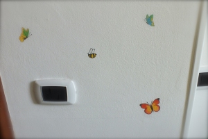 Farfalle e api