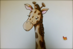 Giraffa particolari