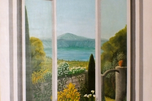 Finestra vista lago
